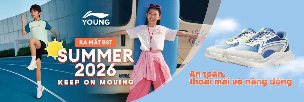 Li-Ning Young - Summer 2026 - Keep On Moving