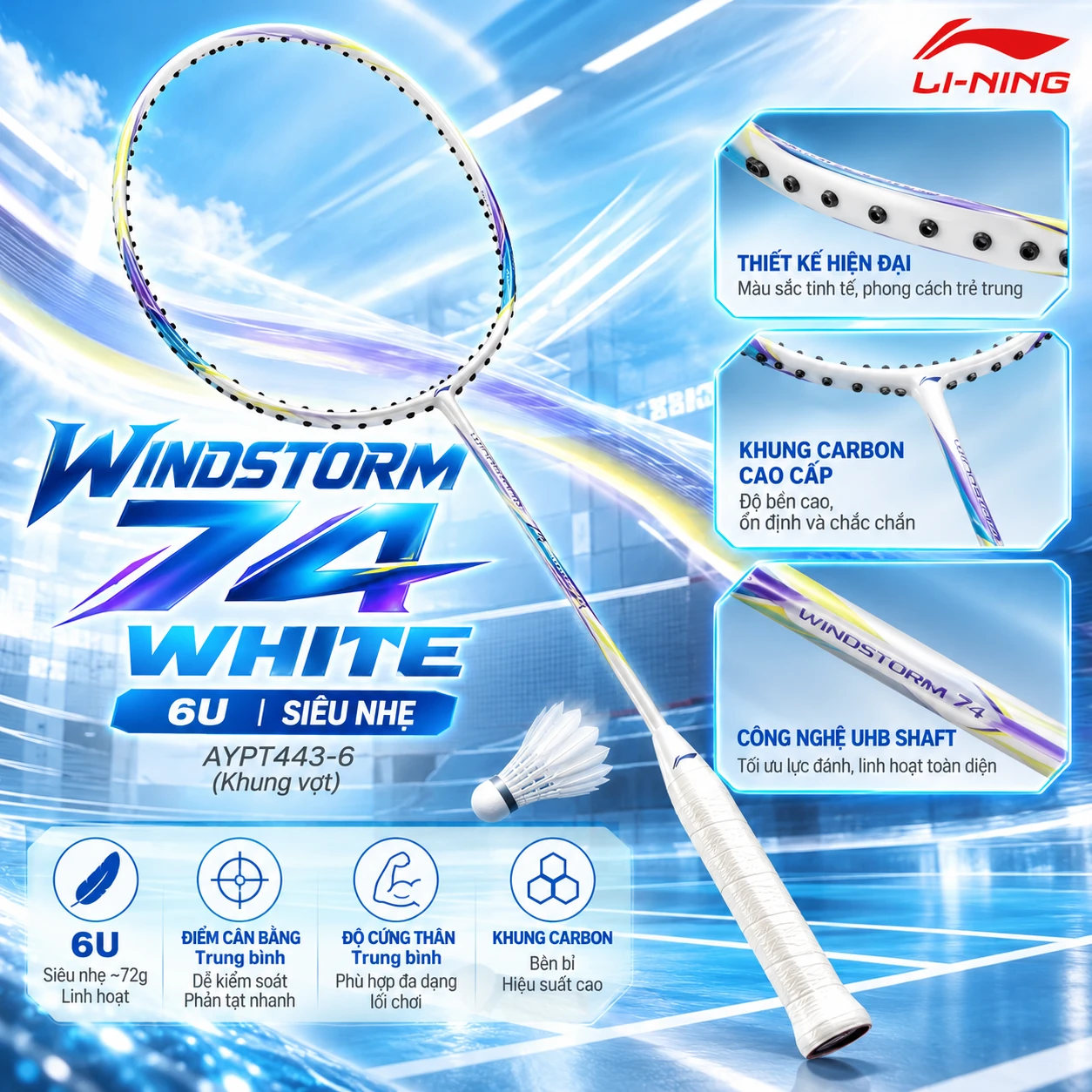 Windstorm 74 White